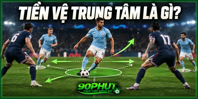 Tiền vệ trung tâm là gì Tiền vệ trung tâm là gì