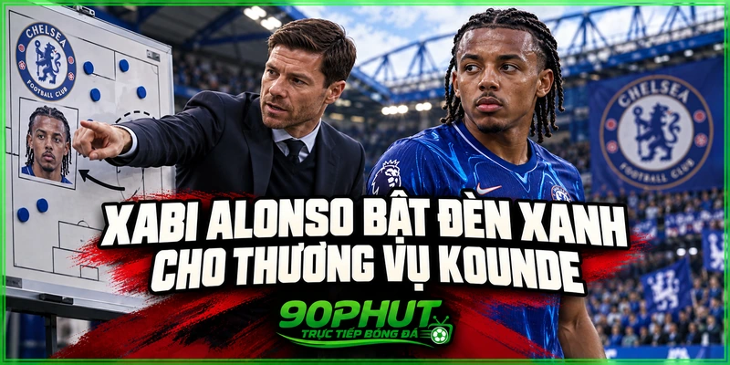 Xabi Alonso bật đèn xanh cho thương vụ Kounde Xabi Alonso bật đèn xanh cho thương vụ Kounde