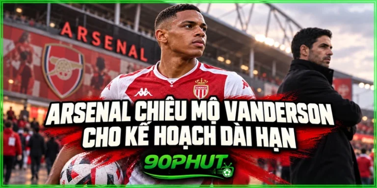 Arsenal chiêu mộ Vanderson để nâng cấp hành lang phải