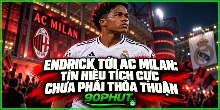 Endrick tới AC Milan? Tiền đạo Real Madrid được cho là đồng ý