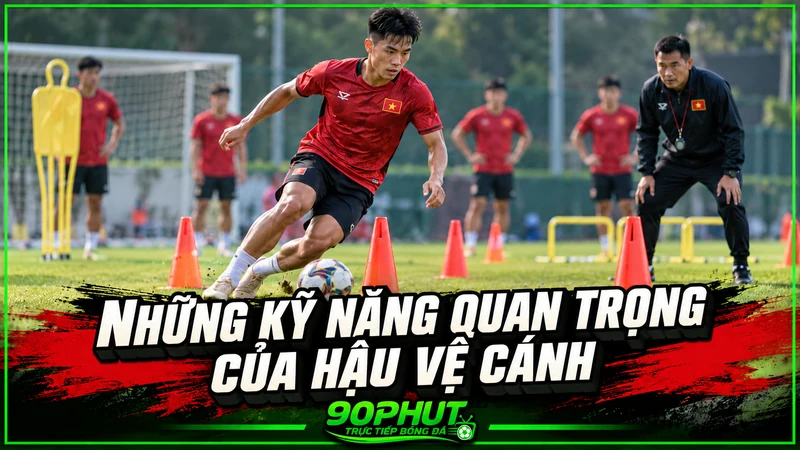 Những kỹ năng quan trọng của hậu vệ cánh