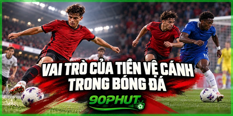 Vai trò của tiền vệ cánh trong bóng đá